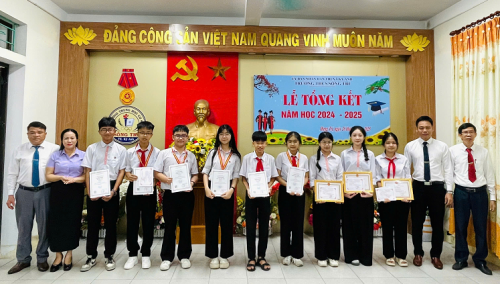 THCS Sông Trí: Năm học 2024 - 2025 với những dấu ấn nổi bật