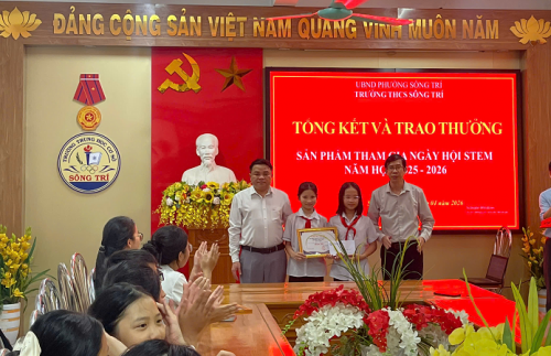 Ngày hội STEAM 2026 của Trường THCS Sông Trí Sân - chơi trí tuệ, lan tỏa đam mê sáng tạo